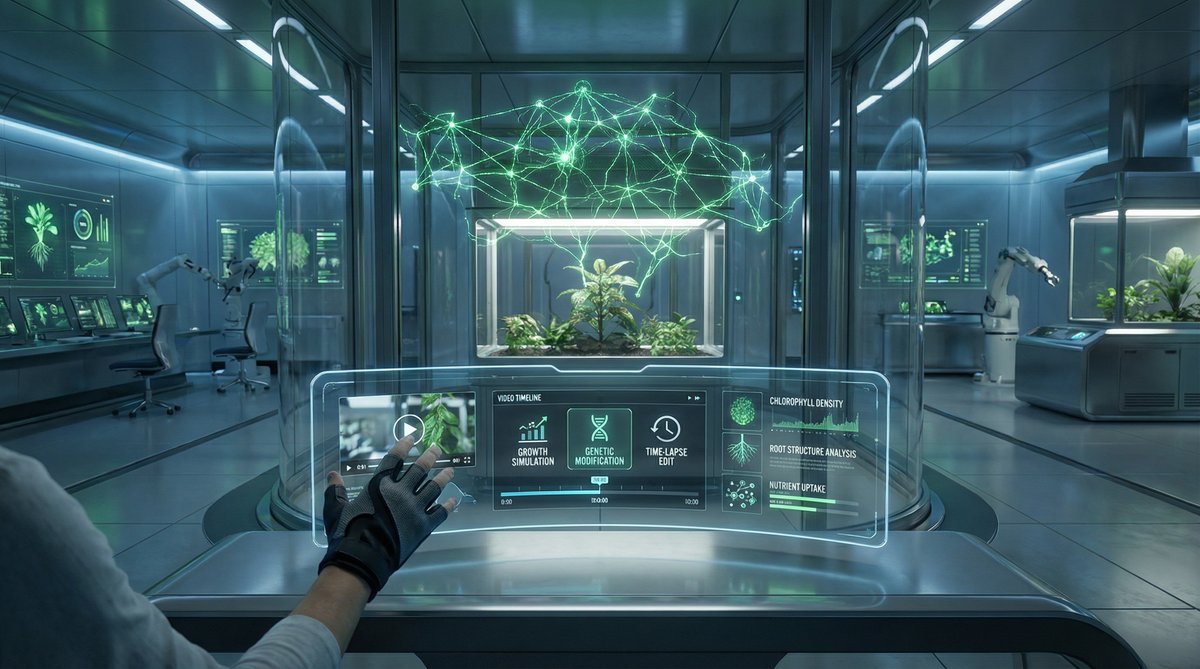 麻豆传媒AI植物视频功能